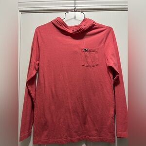 VV Edgartown Long-Sleeve Hoodie Tee Medium 12-14